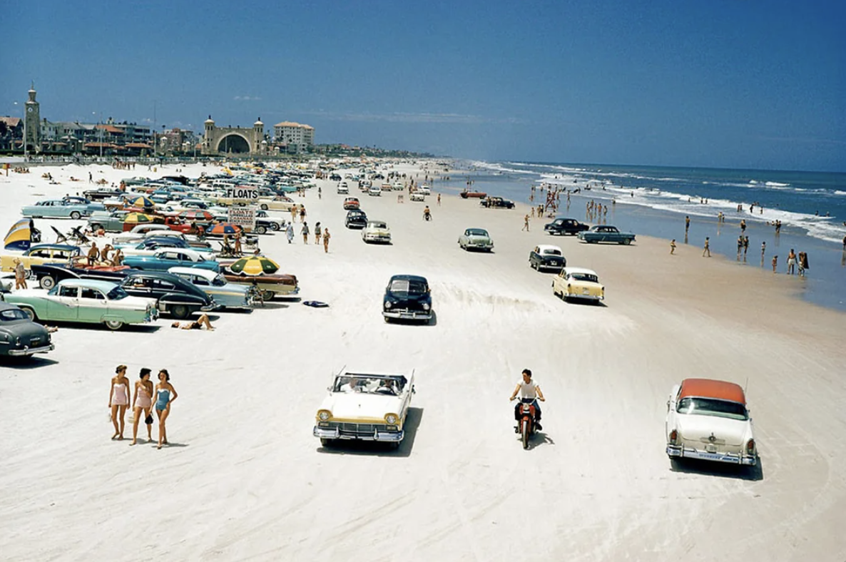 daytona beach in the 50s - Floats